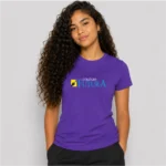 Camiseta Colégio Futura Roxo