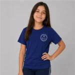 Camiseta Laura Fontoura Azul