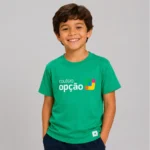 Camiseta Verde Colégio Inovação