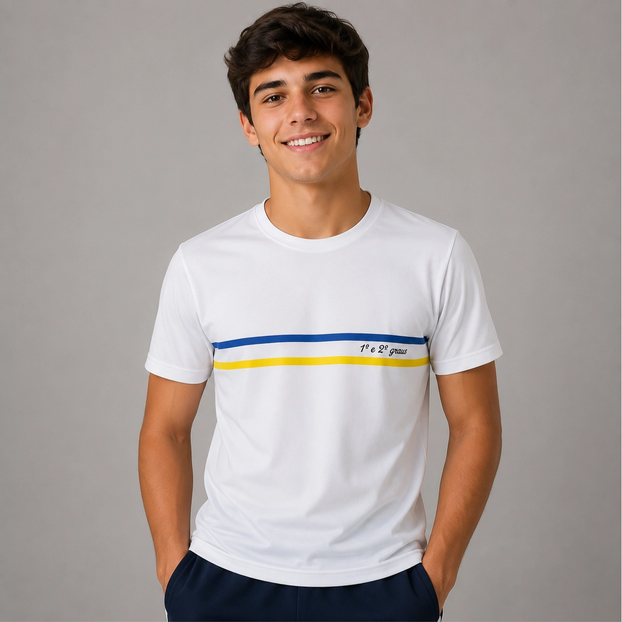 Artboard1_3 Camiseta Branca Escola Estadual Henrique Kruger - Imagem 1