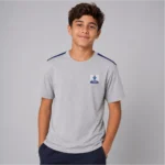 Camiseta Cinza Mescla Maria de Nazaré