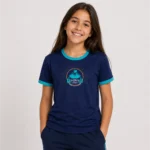 Camiseta Azul Pequeno Zen