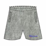 Bermuda Moletin Masculina c/ bordado Machado de Assis - Fundamental II