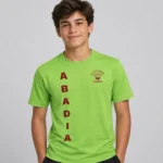 Camiseta Abadia Verde Limão