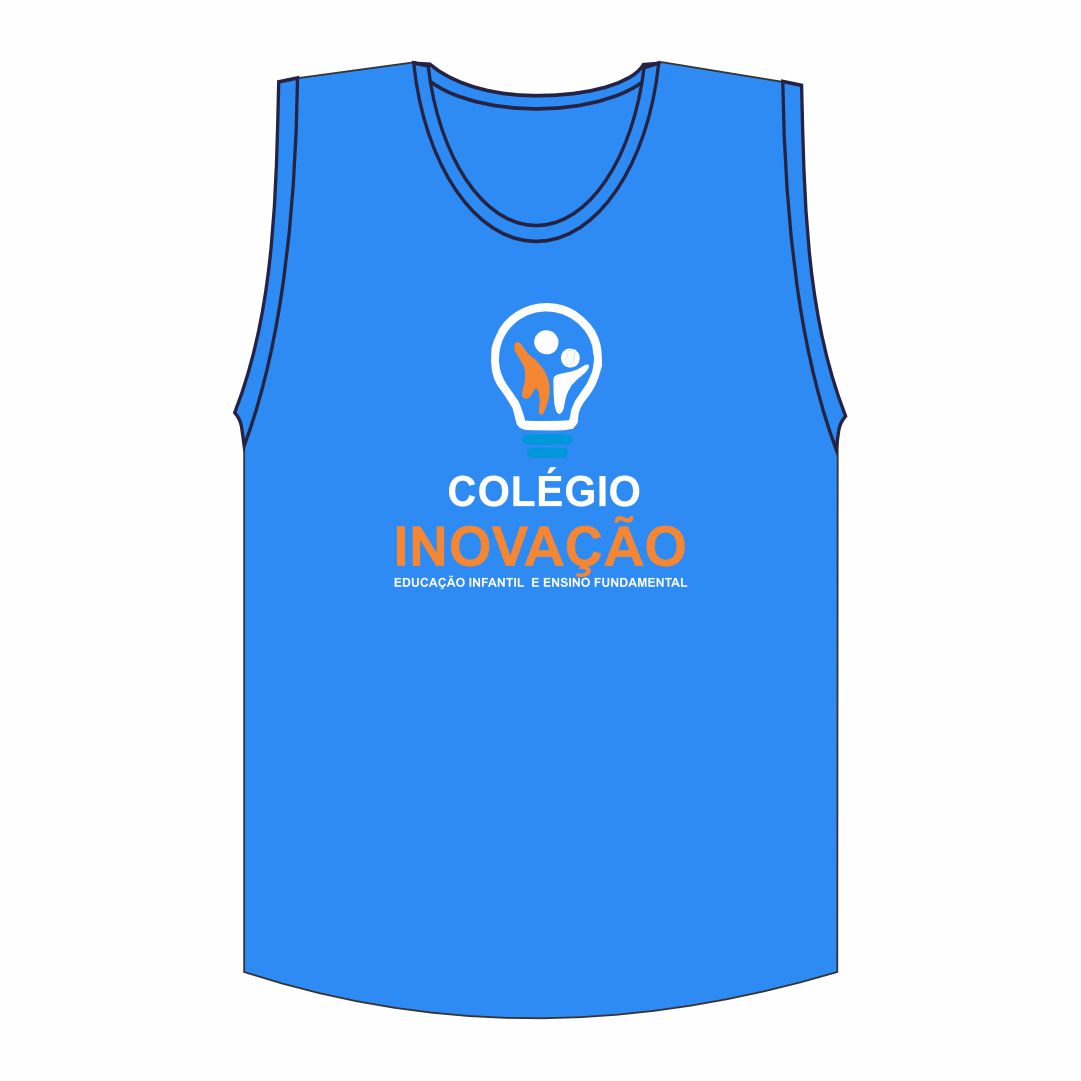 colegio inovação regata azul frente 1 Regata Azul Colégio Inovação - Imagem 1