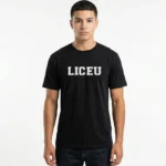 Camiseta Preta Colégio Liceu - Masculino e Feminino