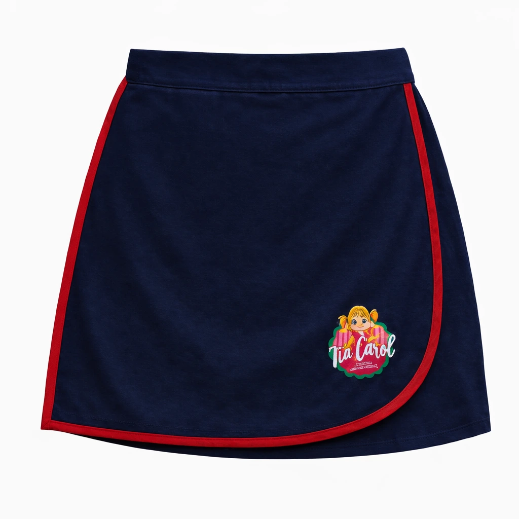 short saia tia carol Short Saia Bordado - Escola Tia Carol - Imagem 1