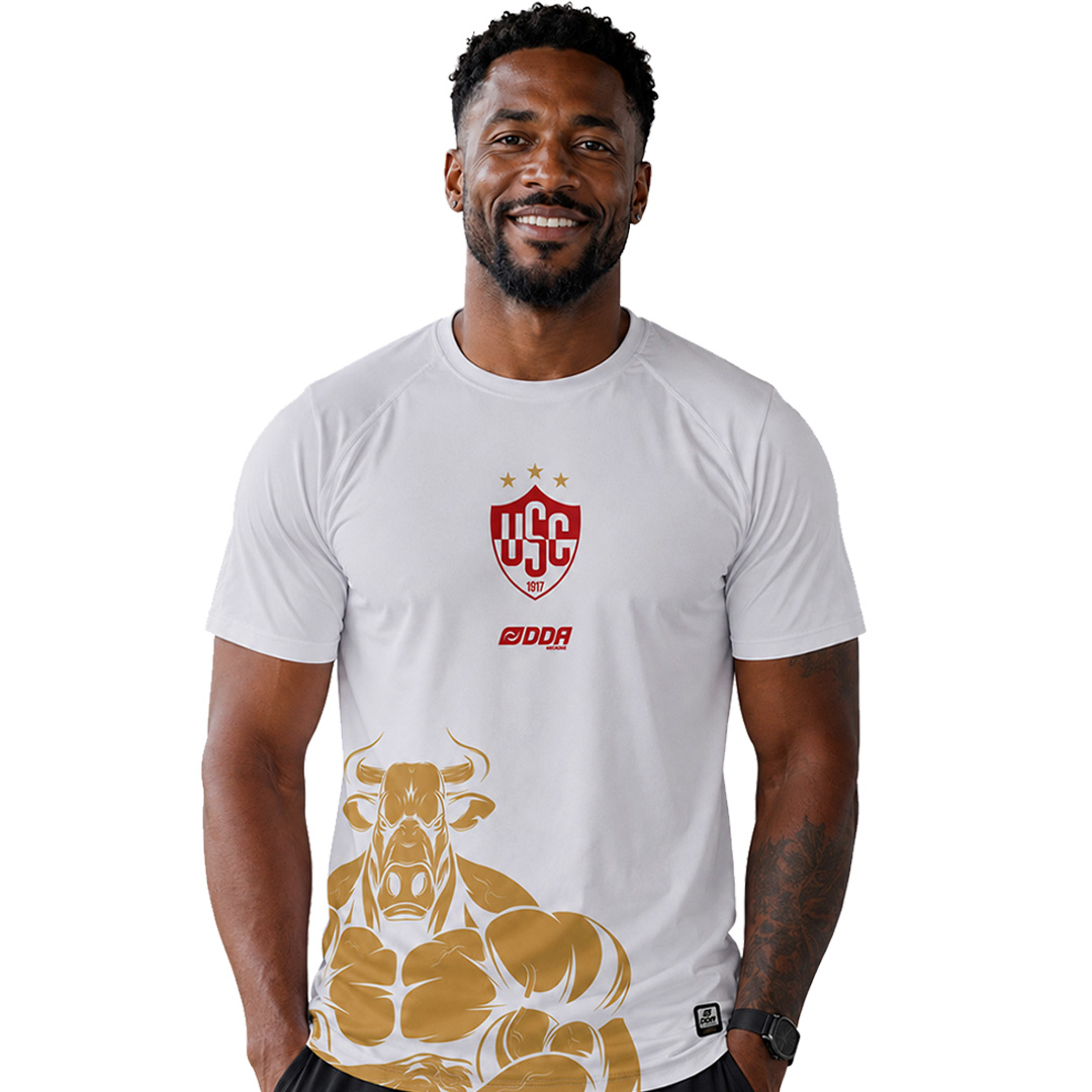 Camiseta USC de Viagem – Cinza Claro